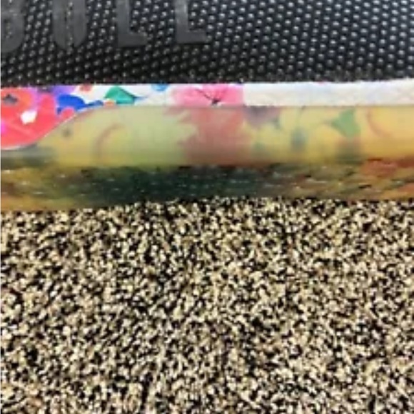 Nobull Mens Black Superfabric Floral Lace Up Training Sneakers Size 12 - Picture 5 of 9